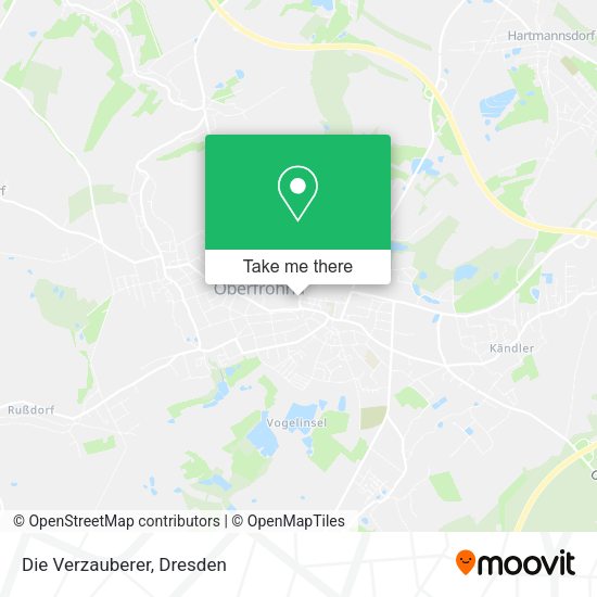 Карта Die Verzauberer