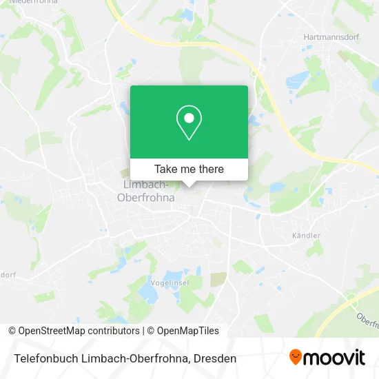Карта Telefonbuch Limbach-Oberfrohna