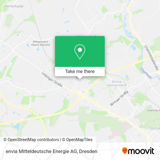 Карта envia Mitteldeutsche Energie AG