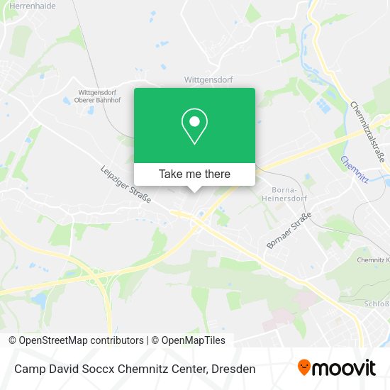 Карта Camp David Soccx Chemnitz Center