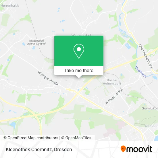 Карта Kleenothek Chemnitz