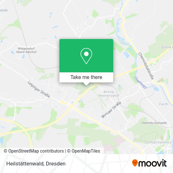 Карта Heilstättenwald