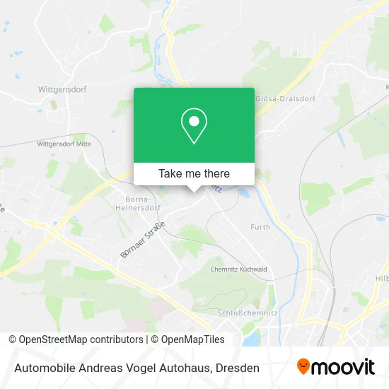 Карта Automobile Andreas Vogel Autohaus