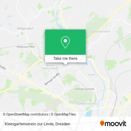 Карта Kleingartenverein zur Linde