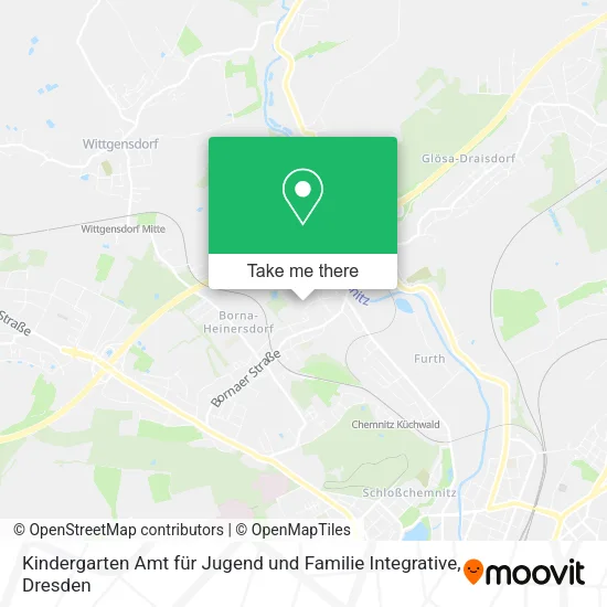 Карта Kindergarten Amt für Jugend und Familie Integrative