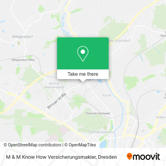 Карта M & M Know How Versicherungsmakler
