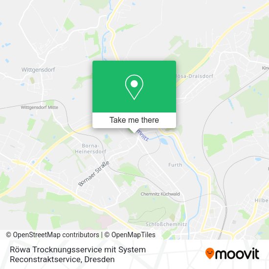 Карта Röwa Trocknungsservice mit System Reconstraktservice