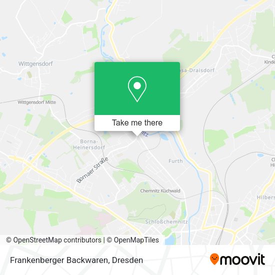 Карта Frankenberger Backwaren