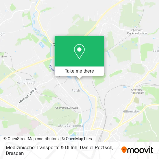 Карта Medizinische Transporte & Dl Inh. Daniel Pöztsch