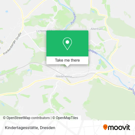 Карта Kindertagesstätte