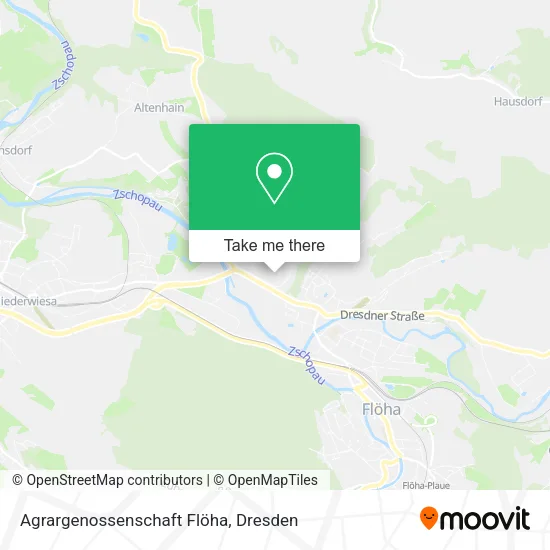 Карта Agrargenossenschaft Flöha