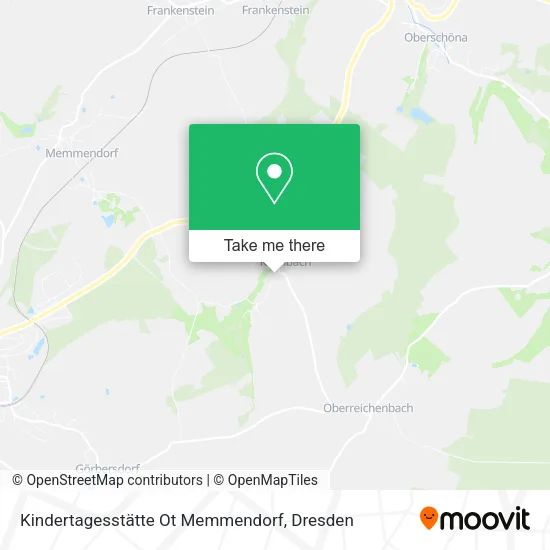 Карта Kindertagesstätte Ot Memmendorf