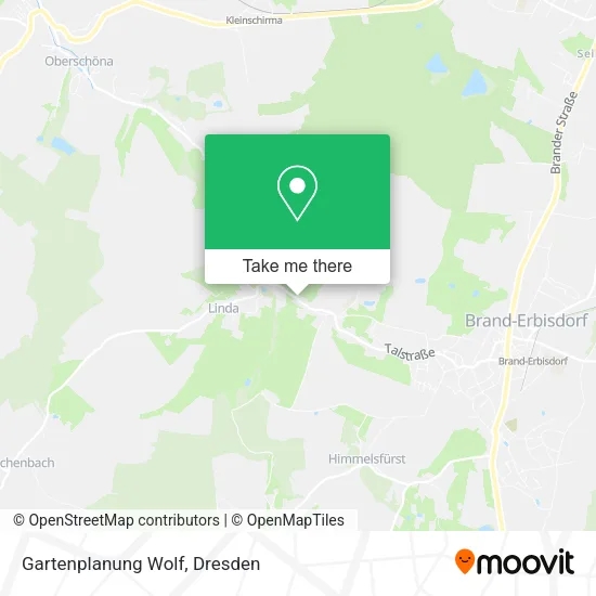 Карта Gartenplanung Wolf