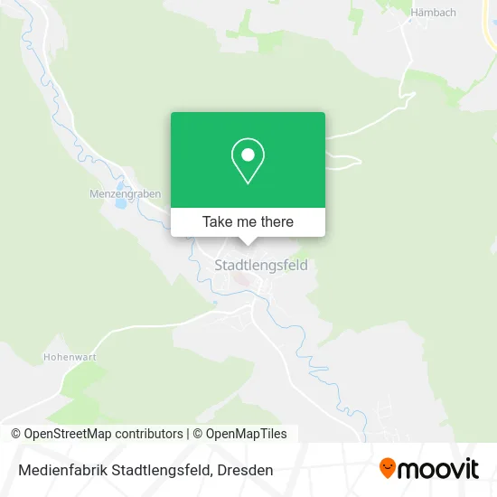 Карта Medienfabrik Stadtlengsfeld