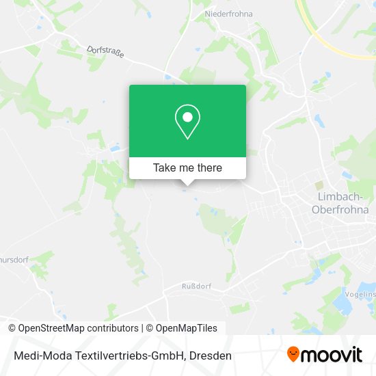 Карта Medi-Moda Textilvertriebs-GmbH