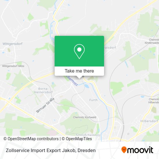 Карта Zollservice Import Export Jakob