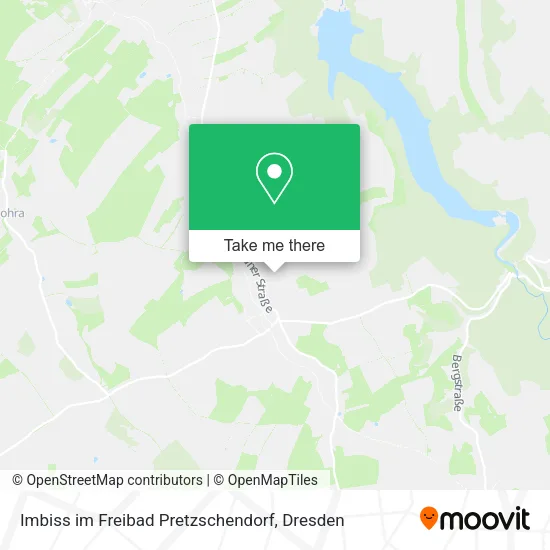 Карта Imbiss im Freibad Pretzschendorf