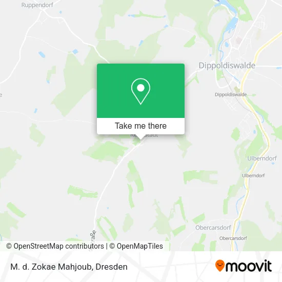 Карта M. d. Zokae Mahjoub