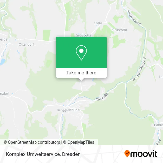 Карта Komplex Umweltservice