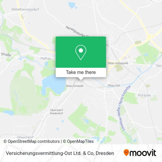 Карта Versicherungsvermittlung-Ost Ltd. & Co