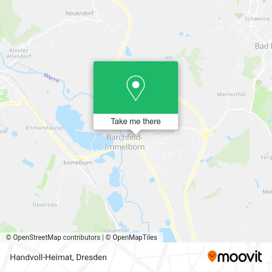 Карта Handvoll-Heimat