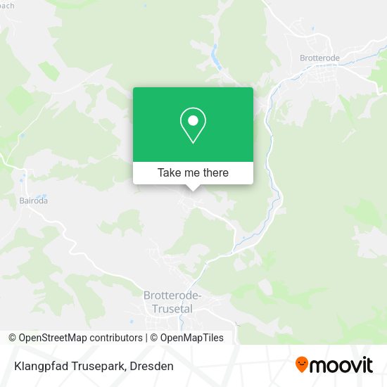 Карта Klangpfad Trusepark