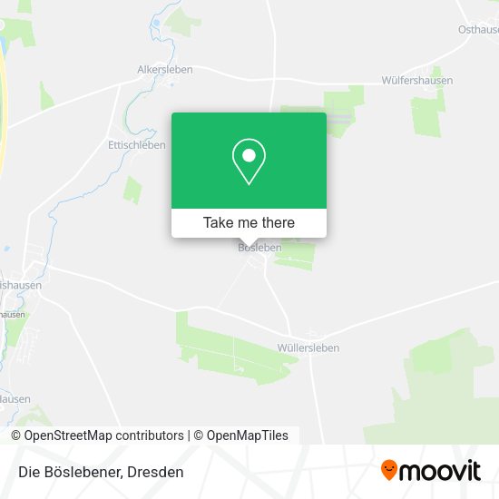 Карта Die Böslebener