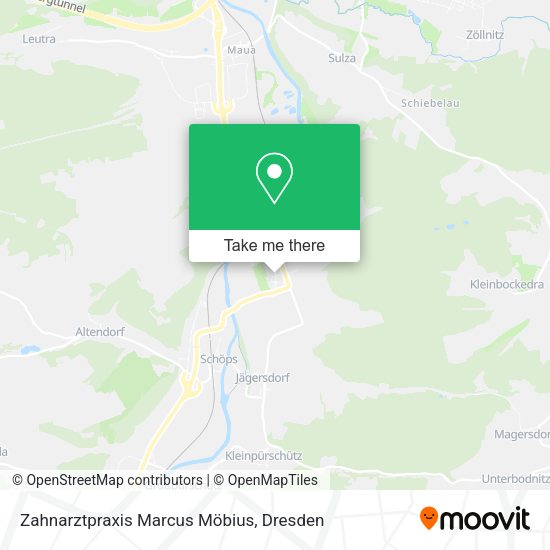 Карта Zahnarztpraxis Marcus Möbius
