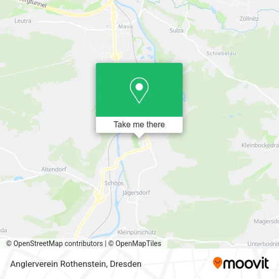 Карта Anglerverein Rothenstein