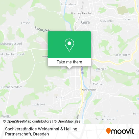Карта Sachverständige Weidenthal & Helling - Partnerschaft