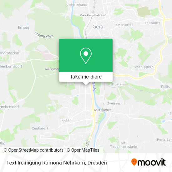 Карта Textilreinigung Ramona Nehrkorn