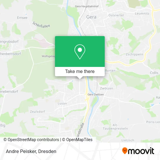 Карта Andre Peisker