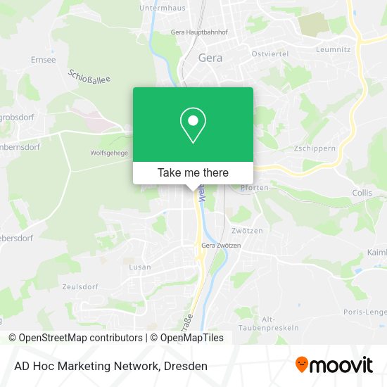 Карта AD Hoc Marketing Network