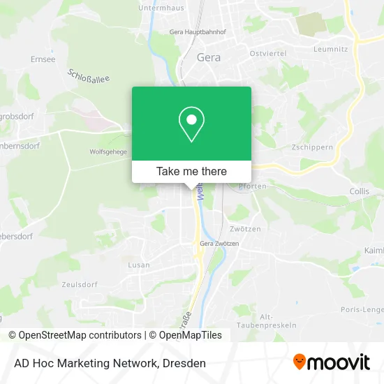Карта AD Hoc Marketing Network