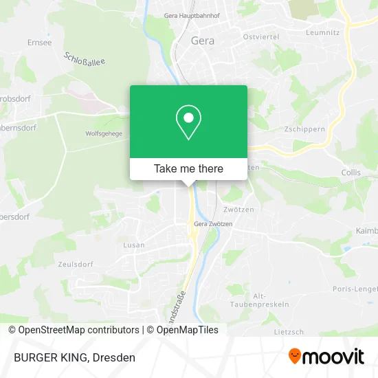 Карта BURGER KING