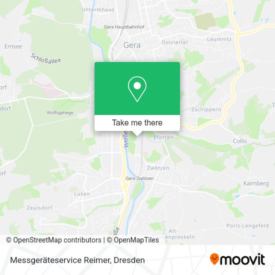 Карта Messgeräteservice Reimer
