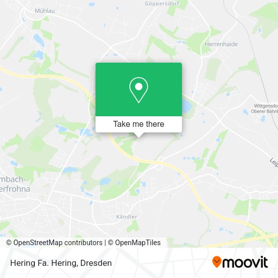 Карта Hering Fa. Hering