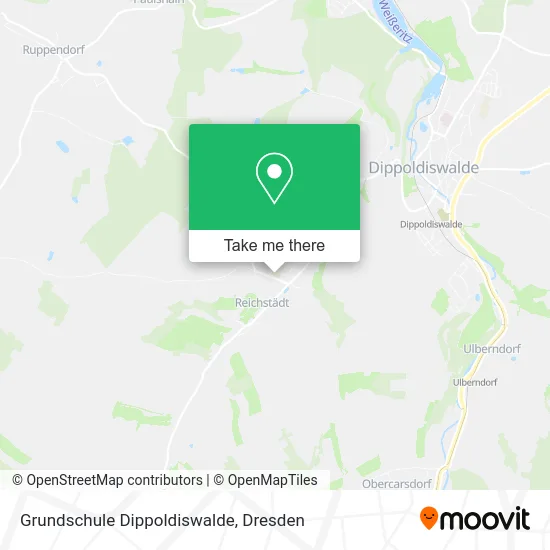Карта Grundschule Dippoldiswalde