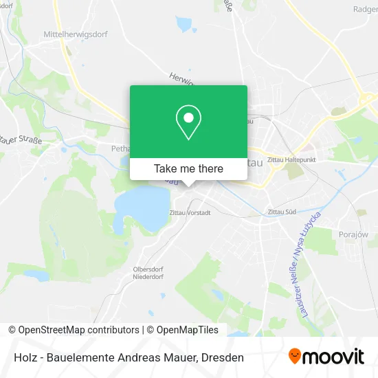 Карта Holz - Bauelemente Andreas Mauer