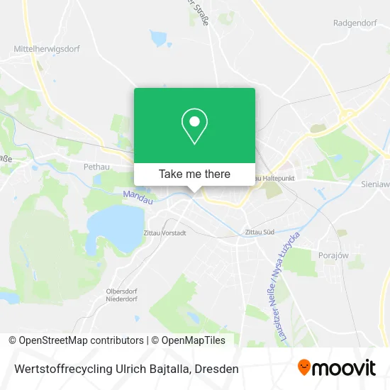 Wertstoffrecycling Ulrich Bajtalla map
