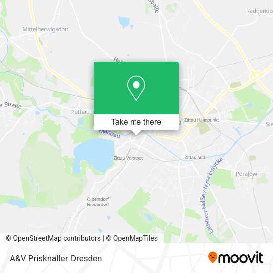 Карта A&V Prisknaller