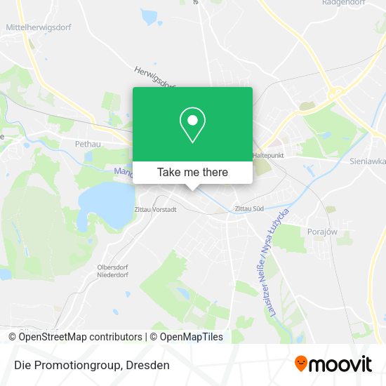 Карта Die Promotiongroup