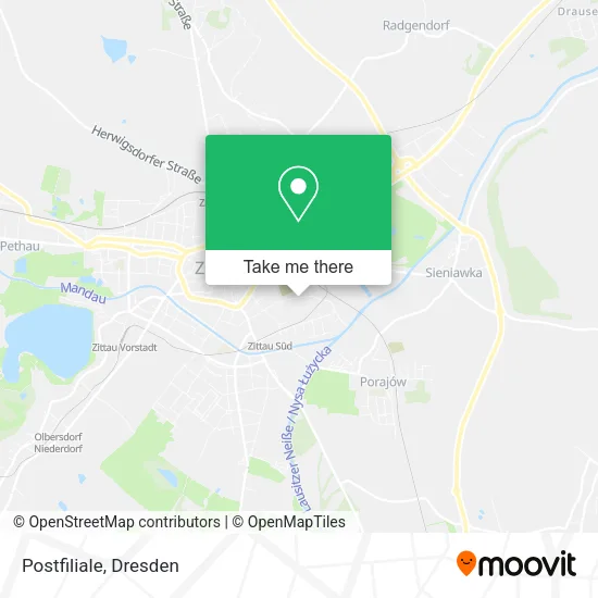 Карта Postfiliale