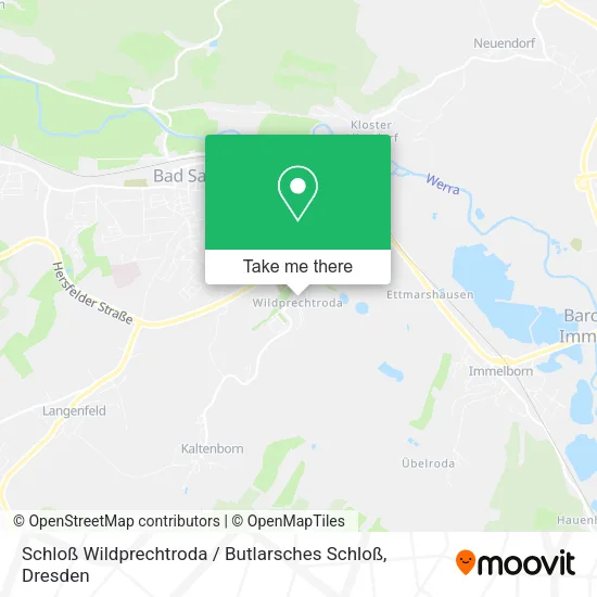 Карта Schloß Wildprechtroda / Butlarsches Schloß