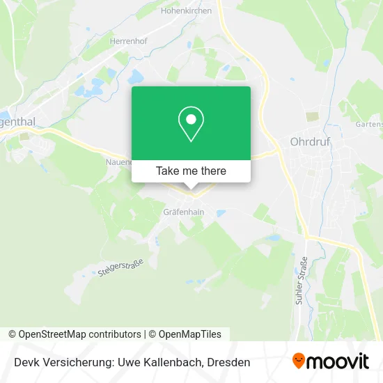 Карта Devk Versicherung: Uwe Kallenbach