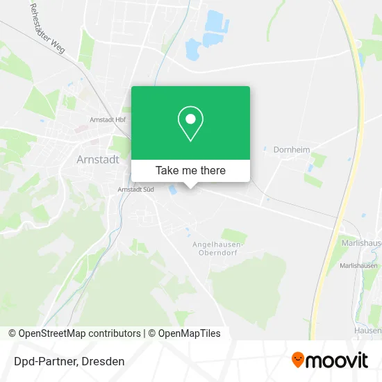 Dpd-Partner map