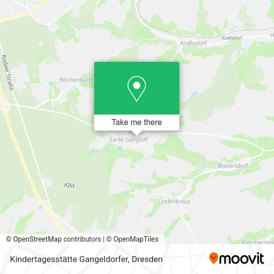 Карта Kindertagesstätte Gangeldorfer