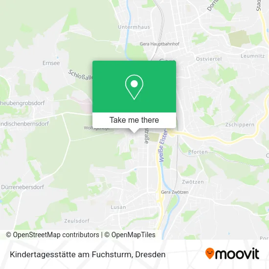 Карта Kindertagesstätte am Fuchsturm