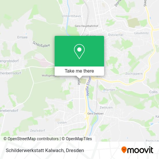Карта Schilderwerkstatt Kalwach