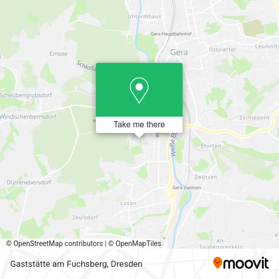Карта Gaststätte am Fuchsberg